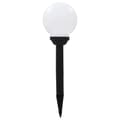 Miniatyrbild 3 av 11: vidaXL Sollampa LED set 4 st sfäriska 15 cm RGB -  Utebelysning