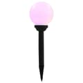 Miniatyrbild 6 av 11: vidaXL Sollampa LED set 4 st sfäriska 15 cm RGB -  Utebelysning