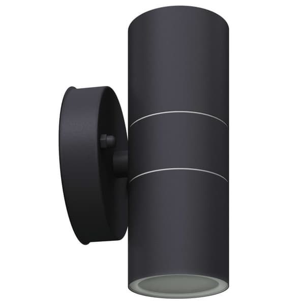 vidaXL Utomhusvägglampa LED 2 st rostfritt stål uppåt/nedåt -  Utebelysning