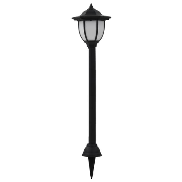 vidaXL Sollampa LED set 3 st svart -  Utebelysning