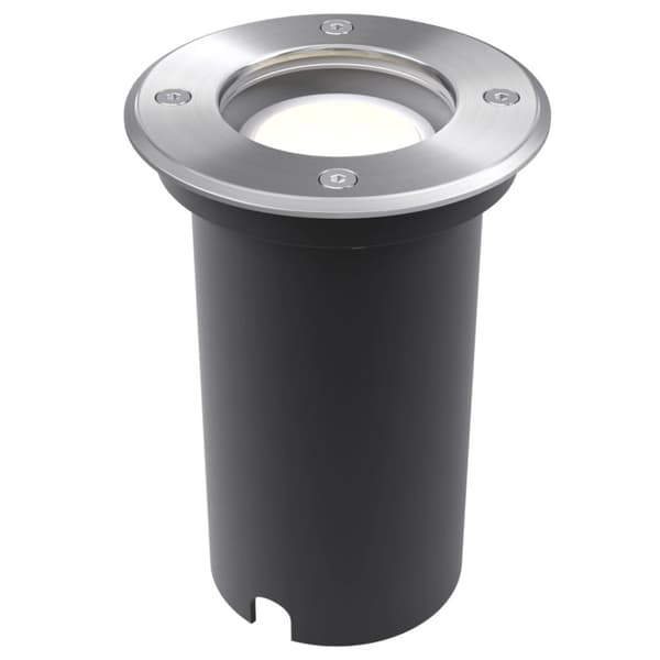 vidaXL Utomhusspotlights med LED 3 st runda -  Utebelysning