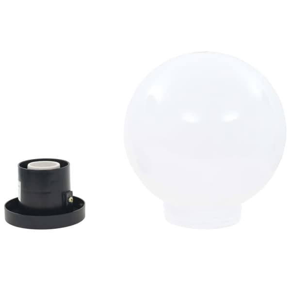 vidaXL LED-kuglelamper 2 stk. kugleformet 20 cm PMMA -  Udendørsbelysning
