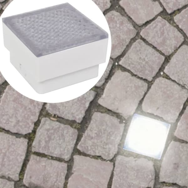 2 LED Nedgravet lys 100 x 100 x 68 mm -  Udendørsbelysning