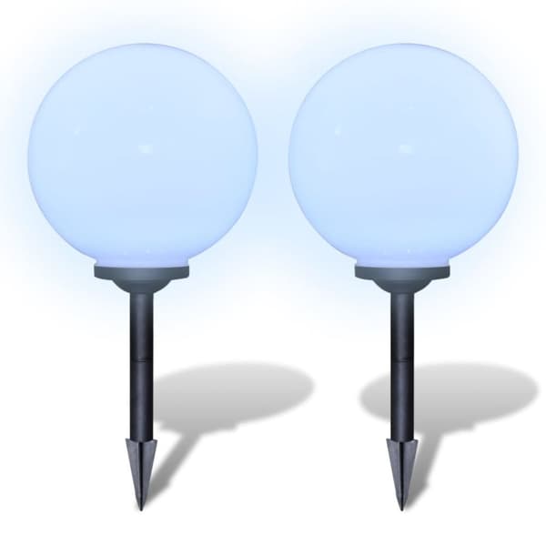 vidaXL udendørslamper 2 stk. LED 30 cm med jordspyd -  Udendørsbelysning