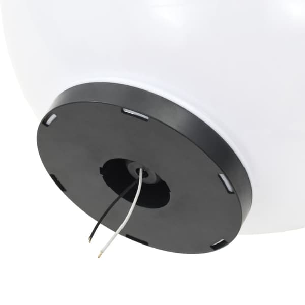 The Living Store LED-kuglelampe kugleformet 50 cm PMMA -  Udendørsbelysning