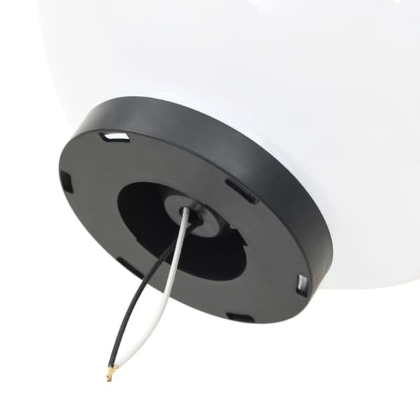 The Living Store Globlampor 4 st LED sfäriska 30 cm PMMA -  Utebelysning