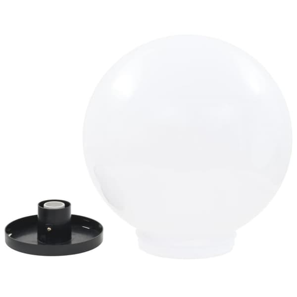 The Living Store Globlampa LED set 2 st sfäriska 40 cm PMMA -  Utebelysning