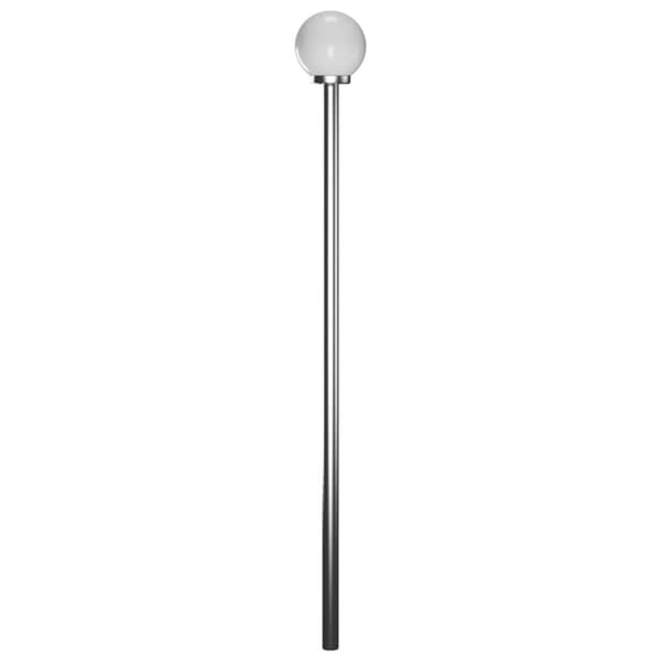The Living Store Trädgårdslampa 2 lampor 220 cm -  Utebelysning