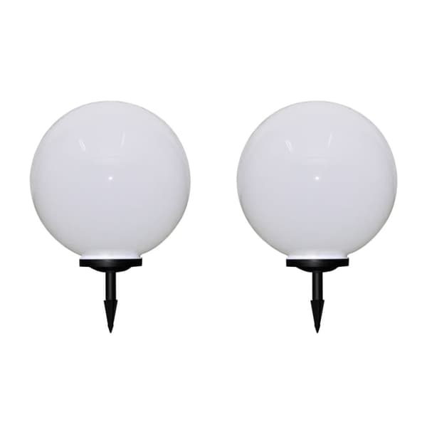 The Living Store Ulkolamput polulle 2 kpl LED 50 cm maapiikillä - Ulkovalaisimet