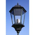 Miniatyrbild 4 av 8: Utebelysning - Living Trädgårdslampa 3 armar 230 cm mörkgrön/svart aluminium