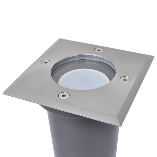 Udendørsbelysning - Living LED-nedgravningsspots 3 stk. firkantet