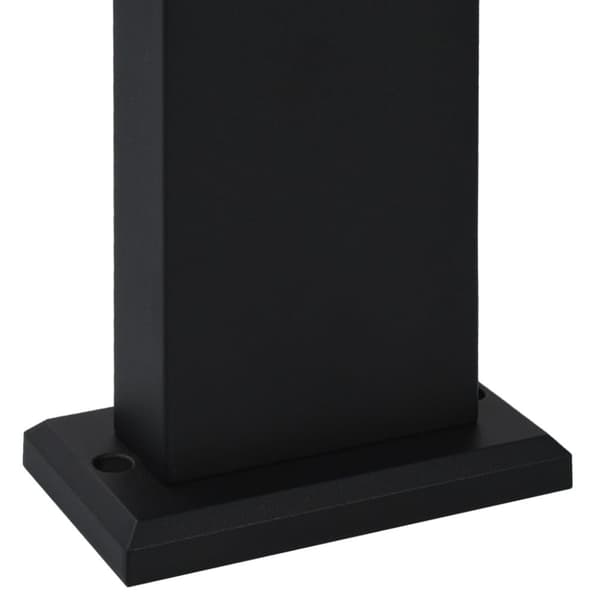 Udendørsbelysning - Living udendørs LED-lampe 9 W oval sort