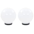Miniatyrbild 3 av 7: Utebelysning - Living Globlampa LED set 2 st sfäriska 20 cm PMMA