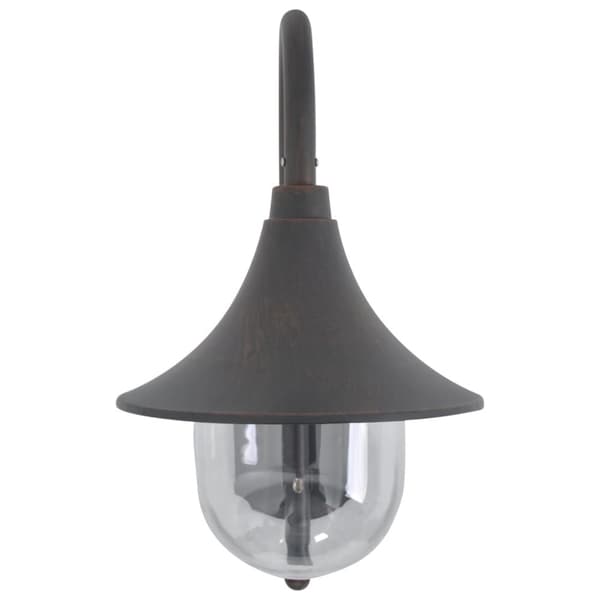 Udendørsbelysning - Living havevæglampe E27 42 cm aluminium bronzefarvet