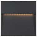 Miniatyrbild 5 av 8: Utomhusvägglampa LED 2 st 3 W svart fyrkantig - Vägglampa - Vägglampor - Home & Living