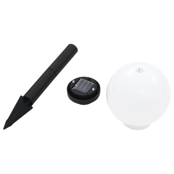 LED-solcellelamper 4 stk. 15 cm rund RGB-farver - Solcellelampe - Solcellelamper - Home & Living