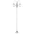Miniatyrbild 3 av 5: Lyktstolpe för trädgård E27 220 cm aluminium 3 lyktor vit - Lampstolpe - Lampstolpar - Home & Living