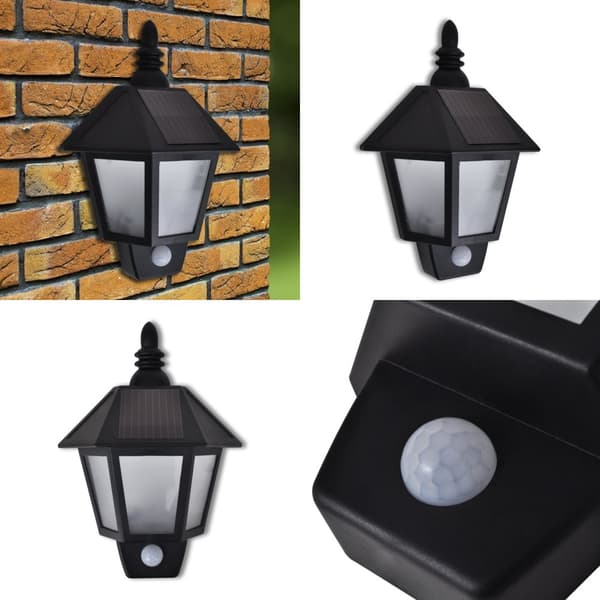 Solenergi-Vägglampa med Rörelsesensor - Vägglampa - Vägglampor - Home & Living