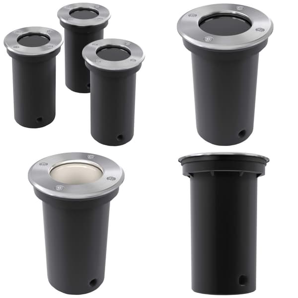 Markbelysning rund 3-pack - Belsyning - Belysningar - Home & Living