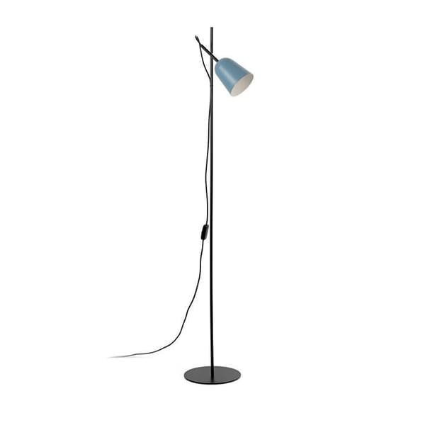 Faro STUDIO Task Golvlampa Matt svart, Blå