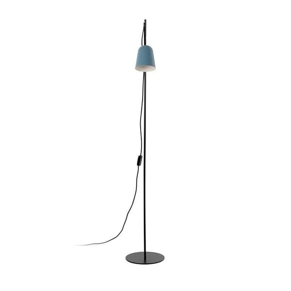 Faro STUDIO Task Golvlampa Matt svart, Blå