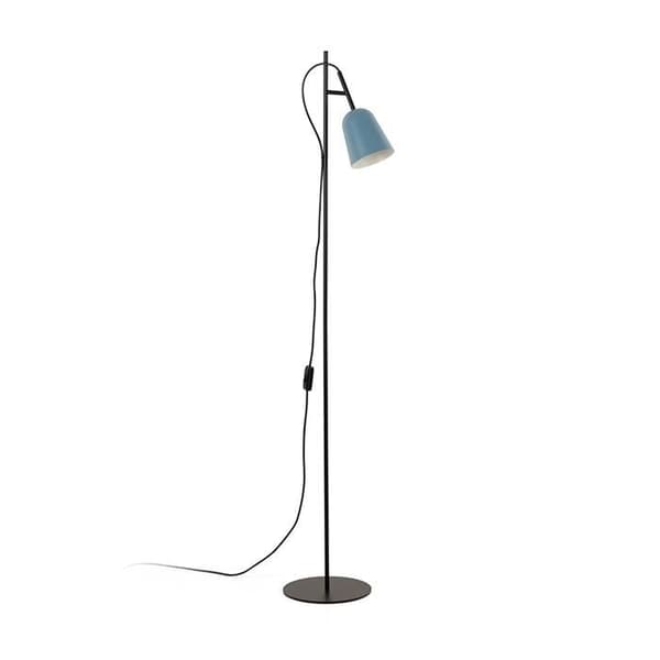 Faro STUDIO Task Golvlampa Matt svart, Blå