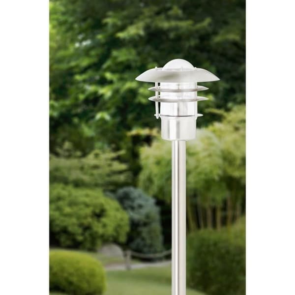 TERRENCE H90cm utomhuspollare - BRILLIANT - Stål - 1 E27 glödlampa krävs