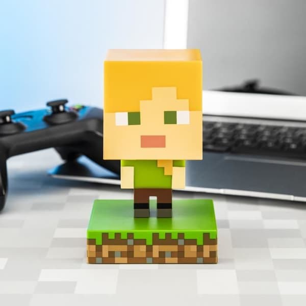 Nattlampa - PALADONE - Minecraft Alex - 11 cm - Rolig - Ekologisk