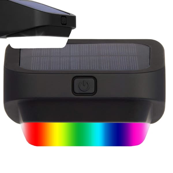 Vägglampa Solcell - RGB