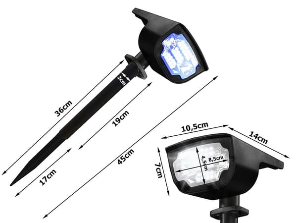 Trädgårdslampa - Solcell