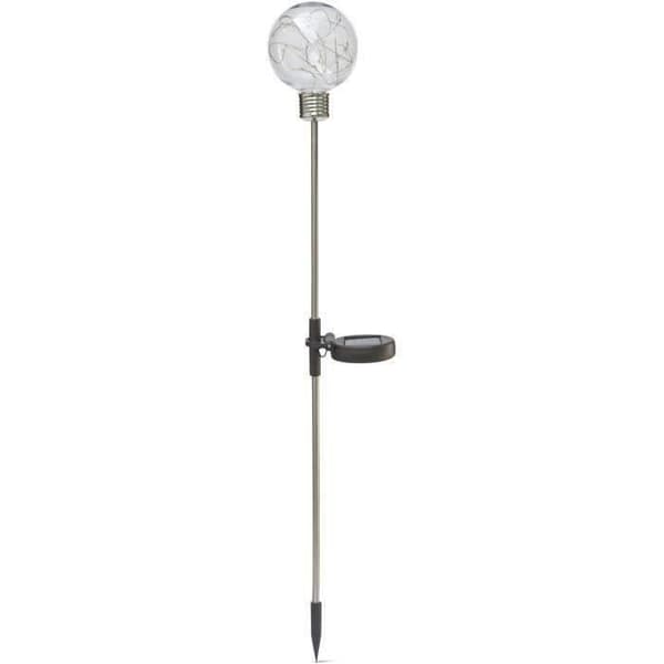 Solpanel - GARDEN ID-lampa - Ø8 h70 cm - Autonomi 6 till 8 timmar - På/av-knapp - Uppladdningsbart AAA-batteri