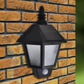 Miniatyrbild 2 av 2: Soldriven vägglampa med rörelsesensor 2 st