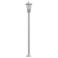 Miniatyrbild 2 av 2: Utomhusgolvlampa silver 120 cm rostfritt stål