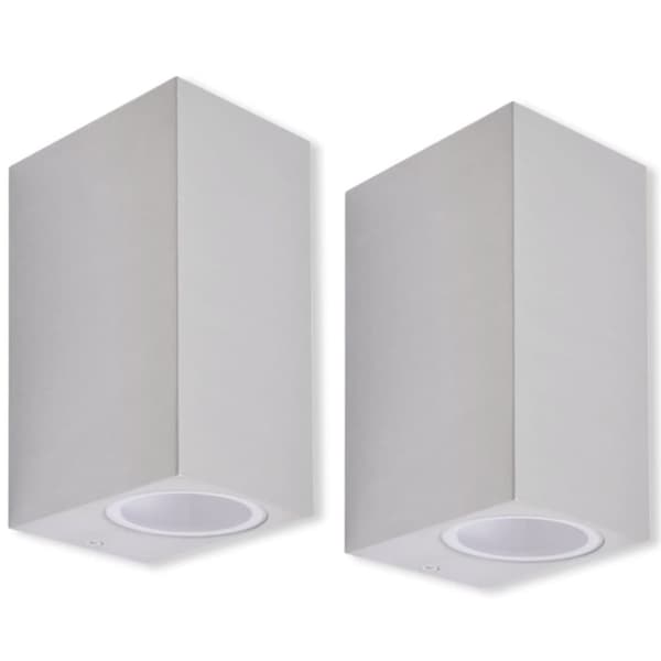 Up- and Downlight utevägglampor 2 st