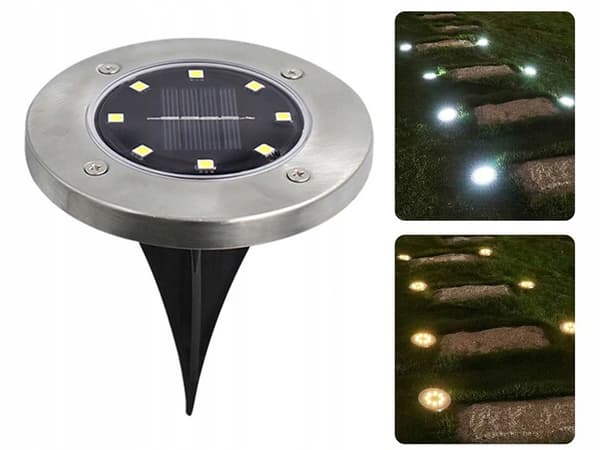 4-Pack Trädgårdsbelysning - med Solceller & Skymninsensor