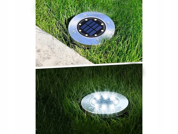 4-Pack Trädgårdsbelysning - med Solceller & Skymninsensor