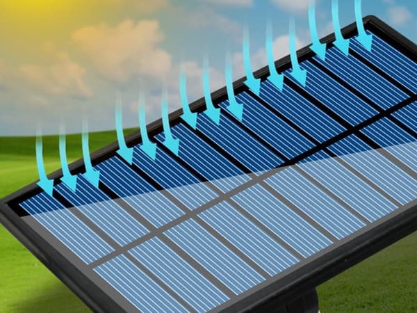 Solcellsbelysning för Trädgård - med Rörelse Sensor