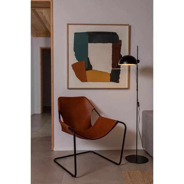 Lampadaire - FARO - DOMINICA - Mattsvart - E27 - 150 cm - Moderne Design