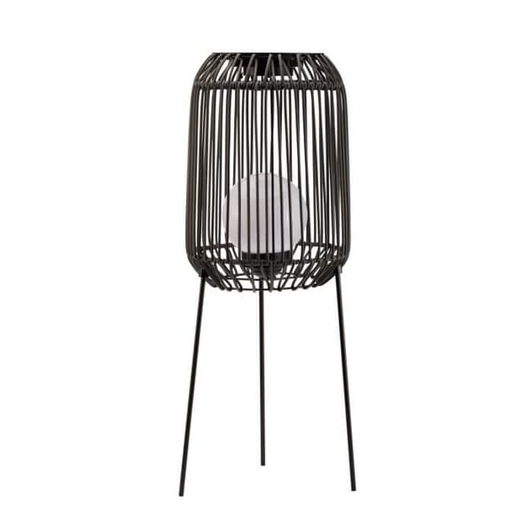 Pauleen Sunshine Coziness utomhusgolvlampa - svart/grå - 770x280x280 mm