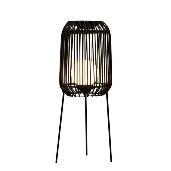 Pauleen Sunshine Coziness utomhusgolvlampa - svart/grå - 770x280x280 mm Svart, Grå