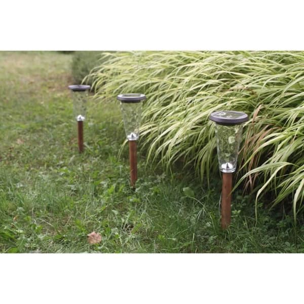 Set med 3 solar beacons - Canopo - 20 lumen - Beige