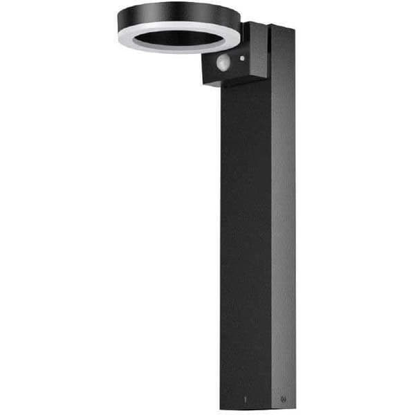 Solpollare - GALIX - G4590B - Mycket ljus - Rostfritt stål (alternativ för vägglampa) med detektor - H50 cm - 1000 Lumen