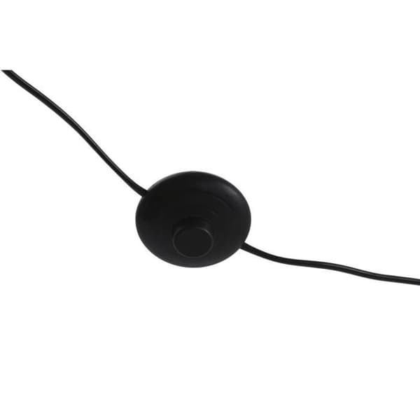 golvlampa 76 x 43 x 169 cm svart guld metall 220 v 50 w - Färg: SVART