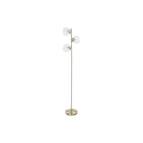 golvlampa 35 x 25 x 167 cm guldglas transparent metall 220 v 50 w - Färg: TRANSPARENT
