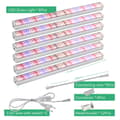 Miniatyrbild 1 av 2: LED Växtbelysningslist, Fullspektrum SMD2835, Vattentålig IP65,6st Set 52,5cm
