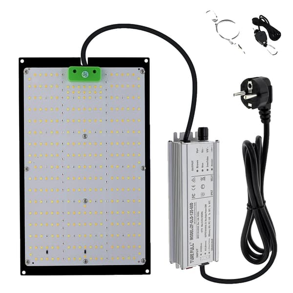 LED Vækstlys, Fuldspektrum, Dæmpbar Lysstyrke,120W