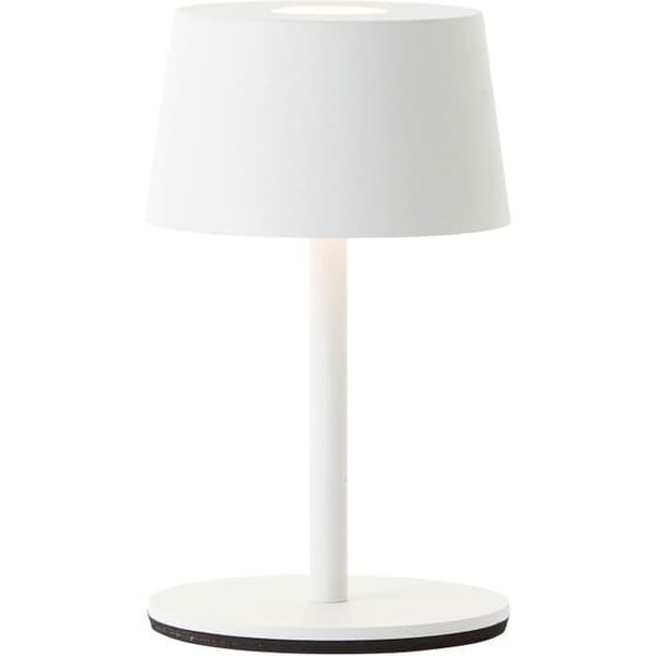 Bordslampa - BRILLANT - JONA - LED 2W - Metall - IP44 - Vit