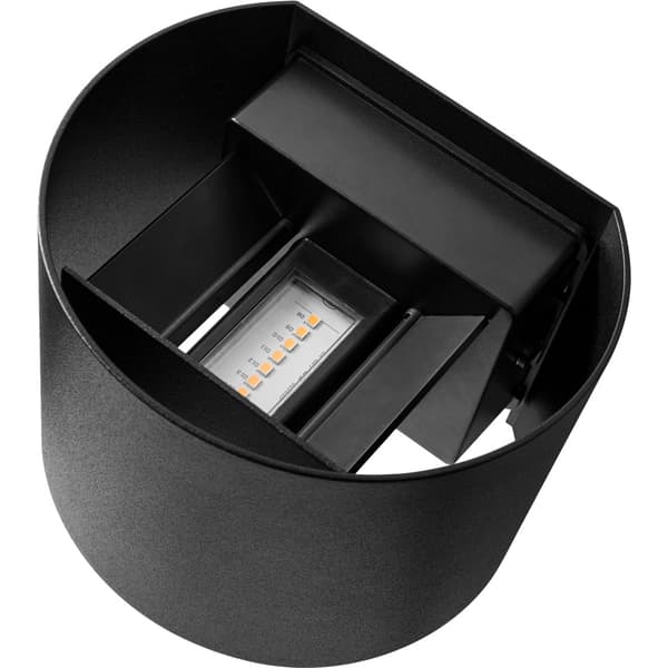 Namron Maja Vegglampe 4,9w Sort