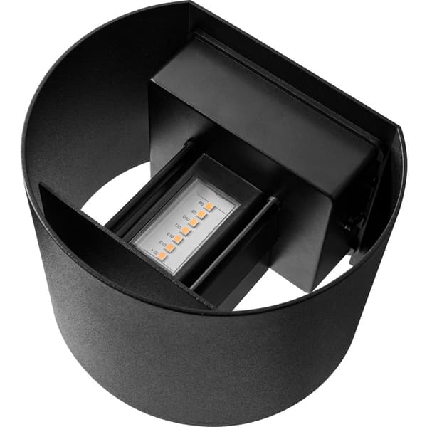 Namron Maja Vegglampe 4,9w Sort
