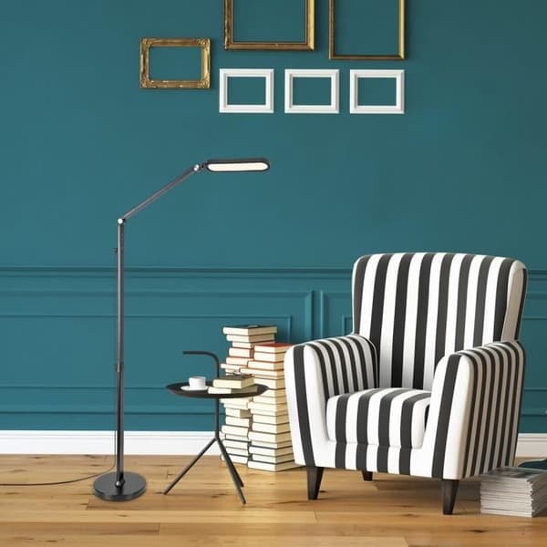 Lampadaire bordsol d'intérieur Rabalux i svart metall - svart - 23x62x8,5 cm
